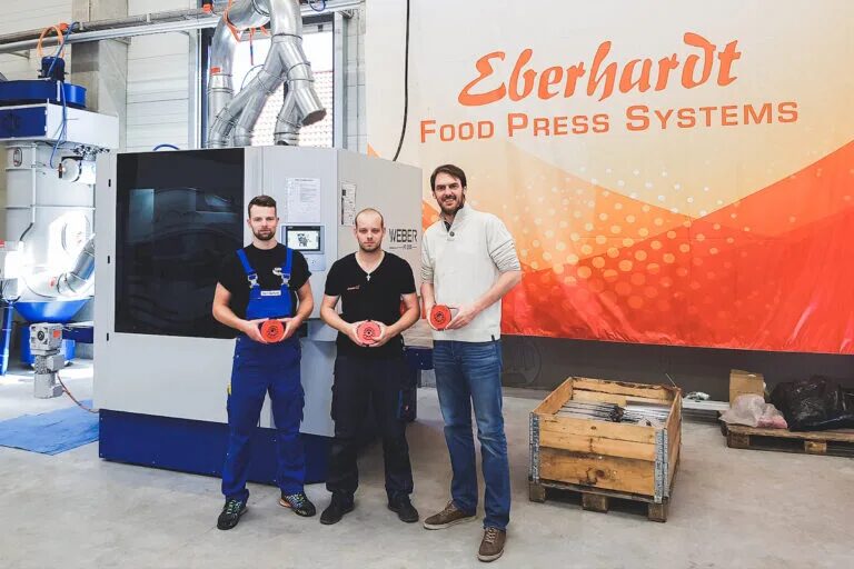 Meeting Food-Grade Hygiene Standards Without the Manual Labor: Eberhardt's Edge Rounding Overhaul